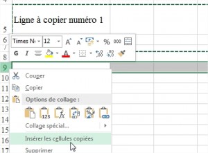 Hauteur de ligne conservée lors la copie Excel