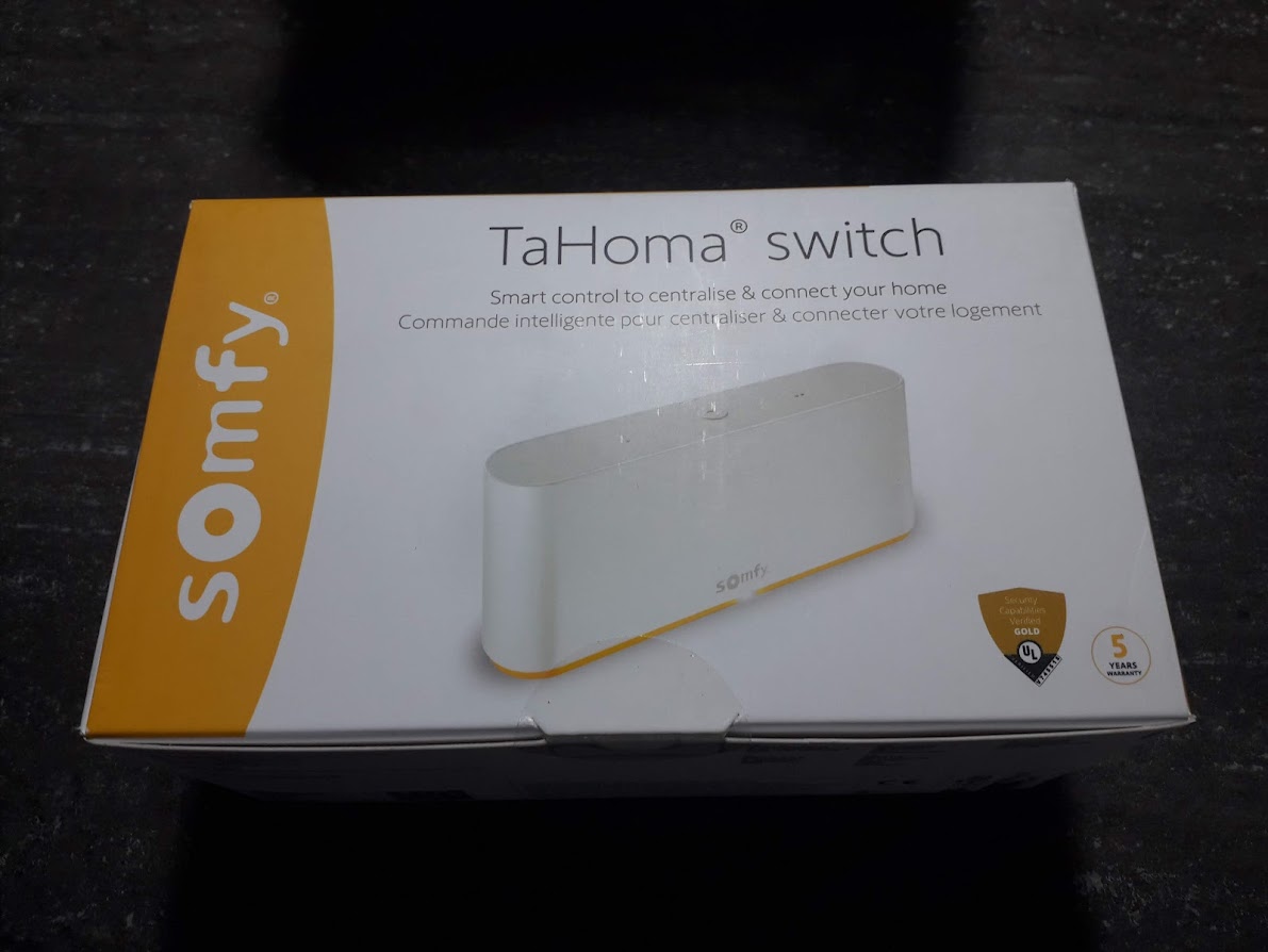 TaHoma switch - au